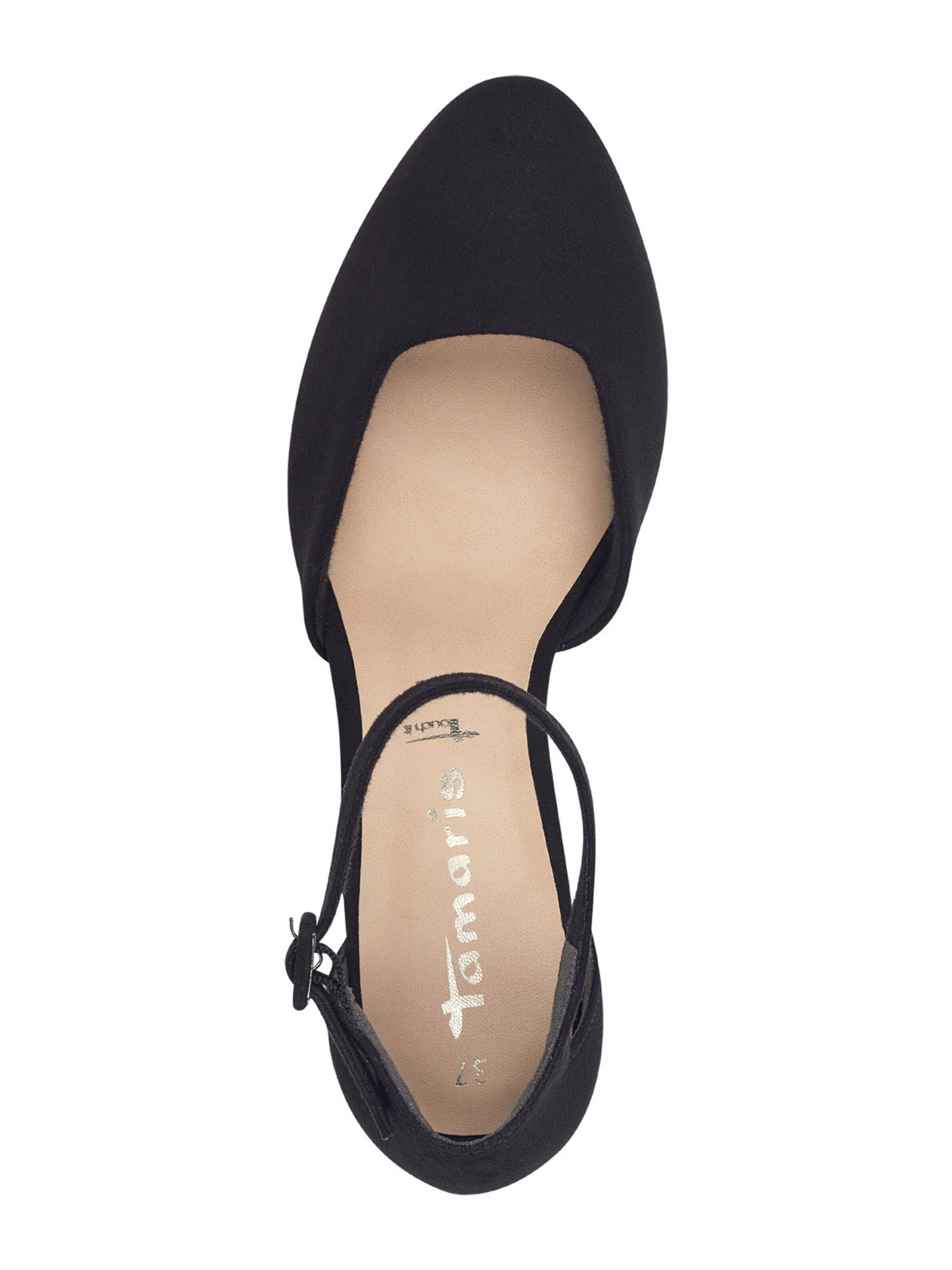 Tamaris - Zapatos con plataforma en negro