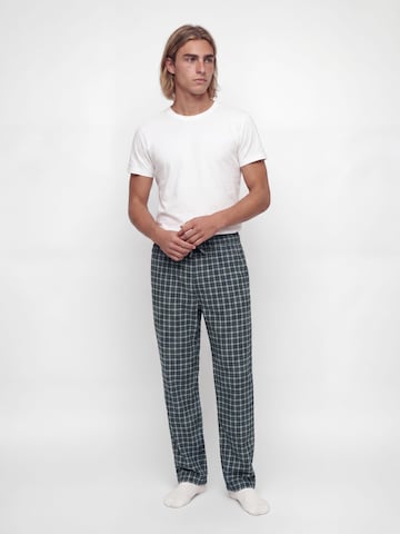 JACK & JONES Regular Pyjamabroek 'JACRimon' in Blauw