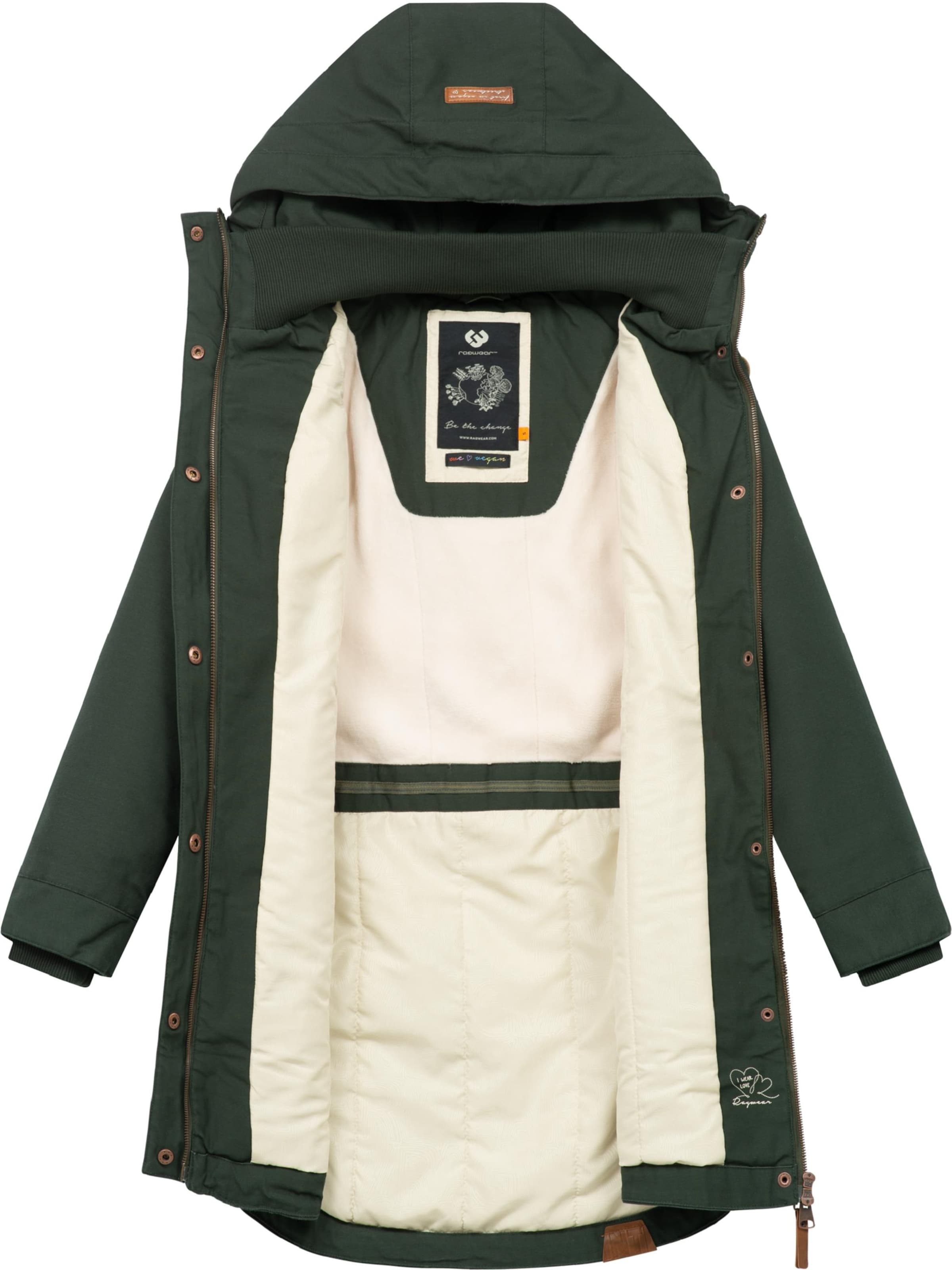 Ragwear Winter coat 'Jannisa' in Green