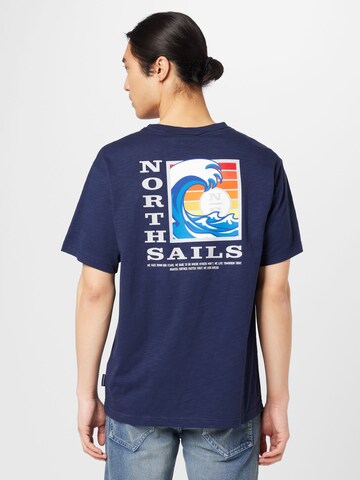 T-Shirt North Sails en bleu