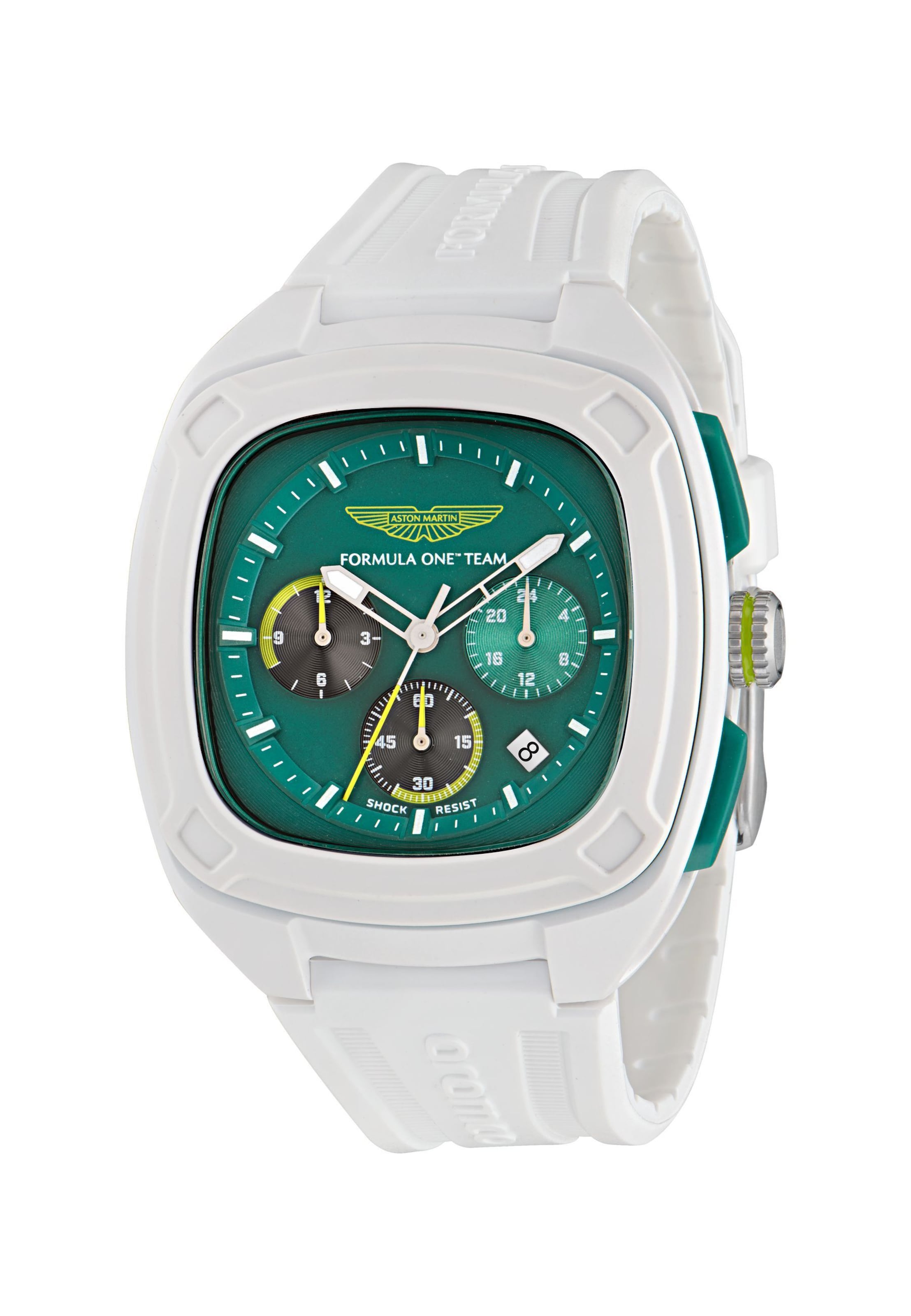 Aston Martin Analog watch 'OVR W' in White