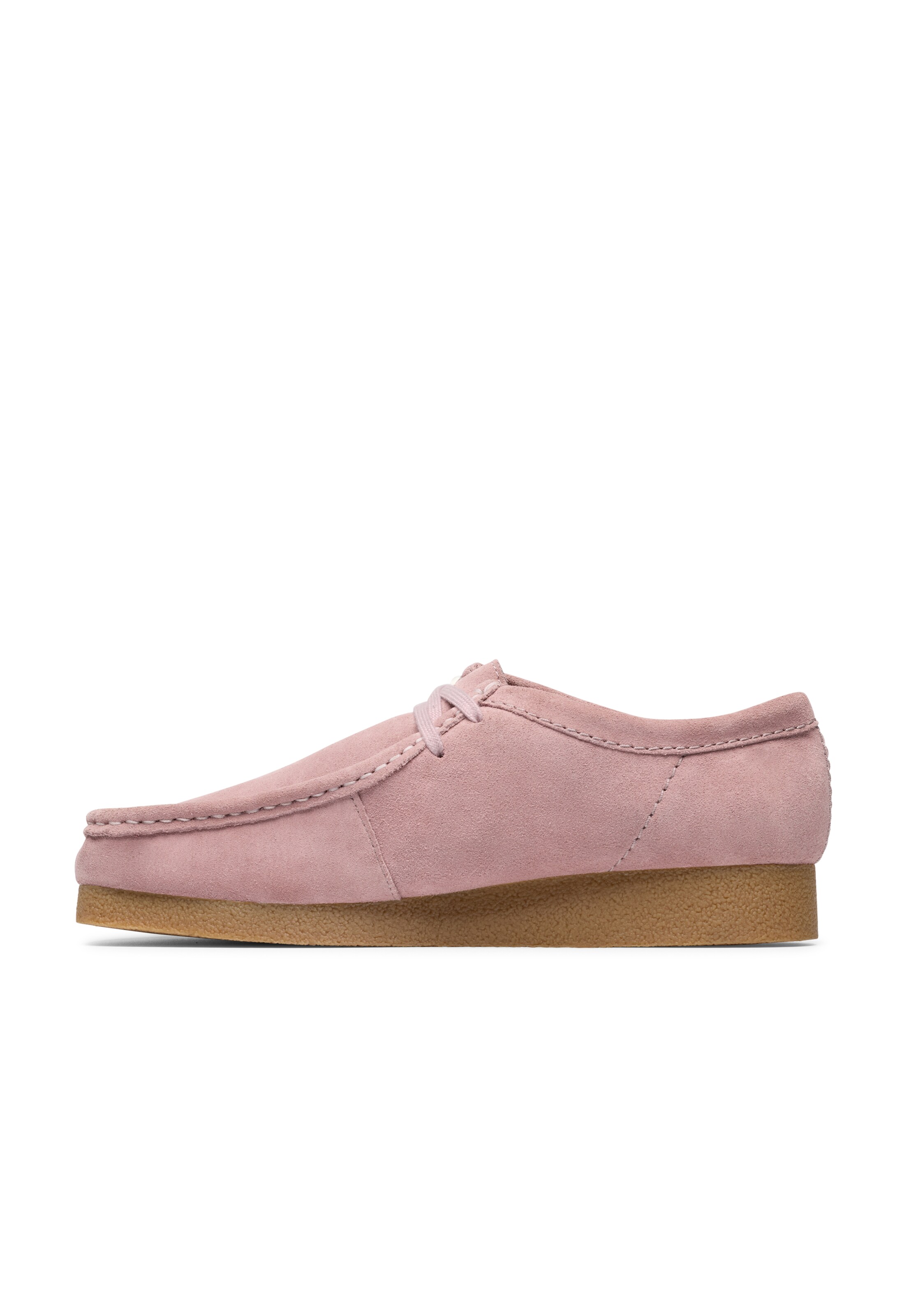 CLARKS Veterschoen 'WallabeeEVO' in Roze