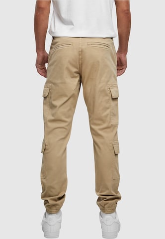 Urban Classics Tapered Cargohose in Beige