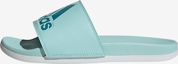 ADIDAS SPORTSWEAR Beach & Pool Shoes 'Adilette Comfort' in Blue: front