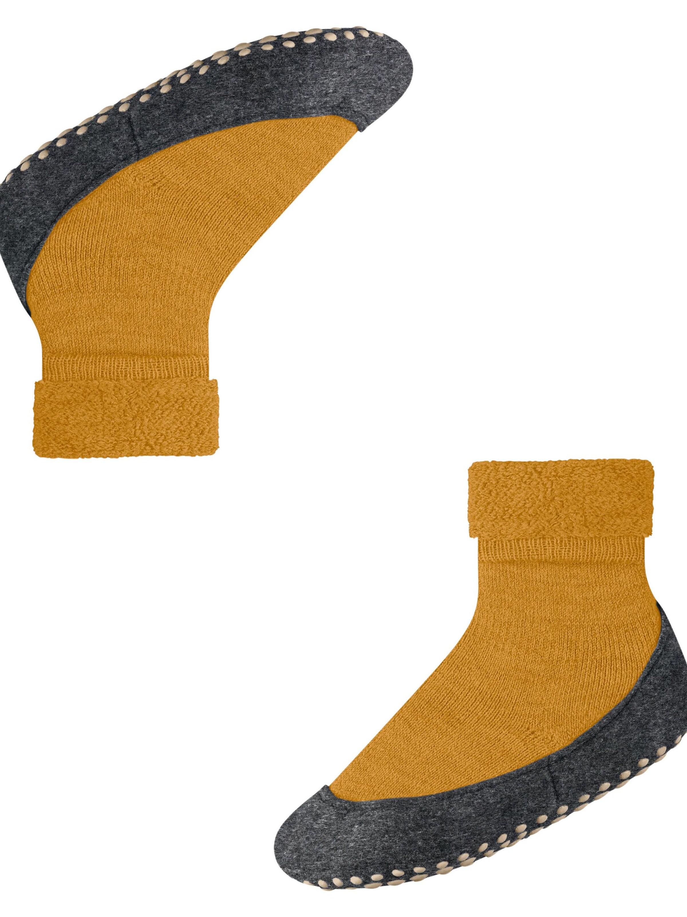 FALKE Socks 'Cosyshoe Teens' in Yellow