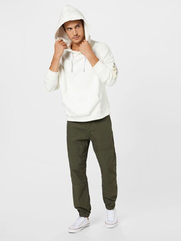 ALPHA INDUSTRIES Sweatshirt in Wit