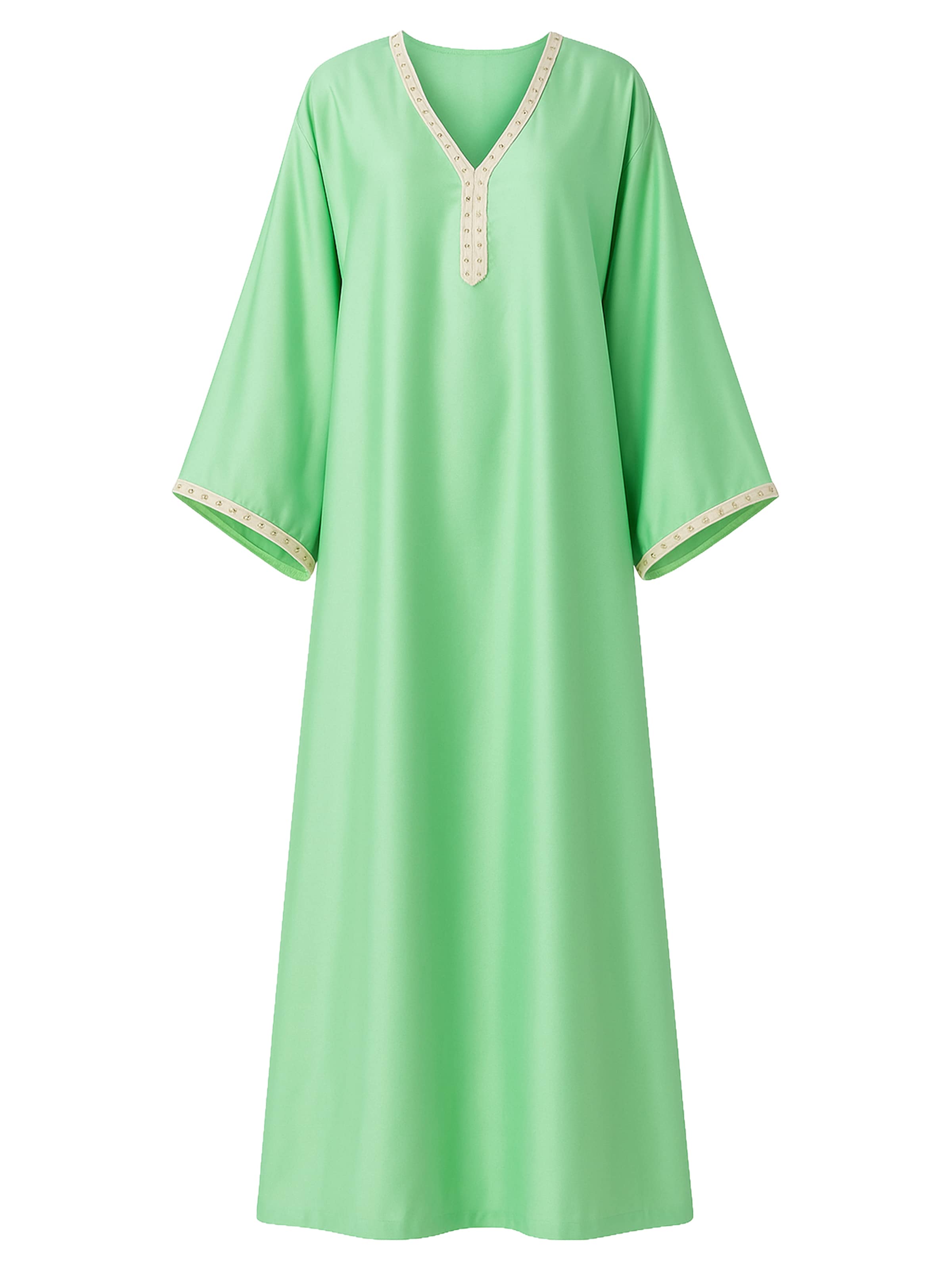 Robe Elara en vert : devant
