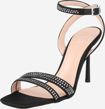 Liu Jo Strap Sandals 'CAMELIA' in Black / Silver, Item view