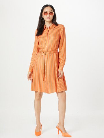 Stefanel - Vestido camisero 'CHIEMISIER' en naranja