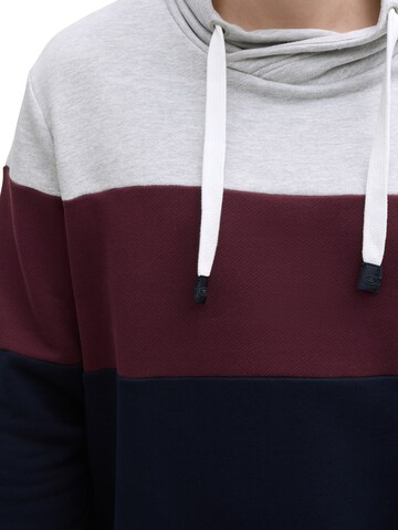 TOM TAILOR Men + Sweatshirt in Blauw