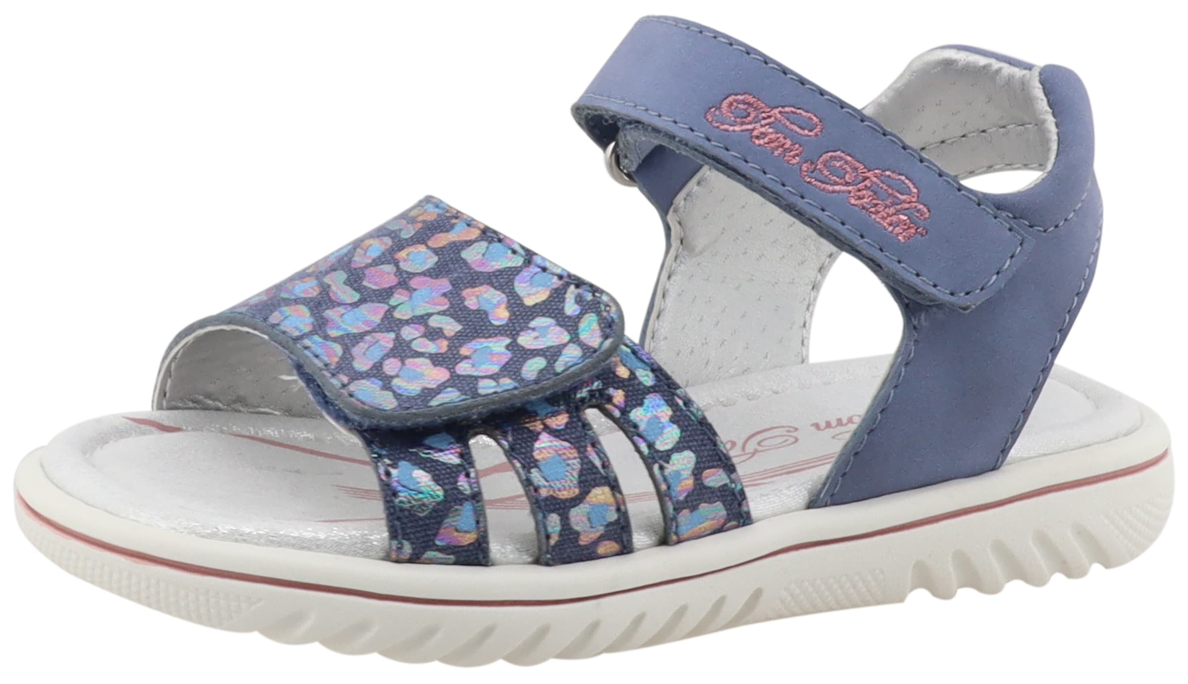 TOM TAILOR Sandals in Blue: front