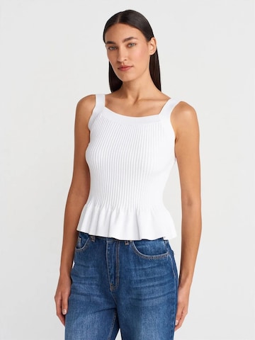Camicia da donna 'Blusen' di Dilvin in bianco