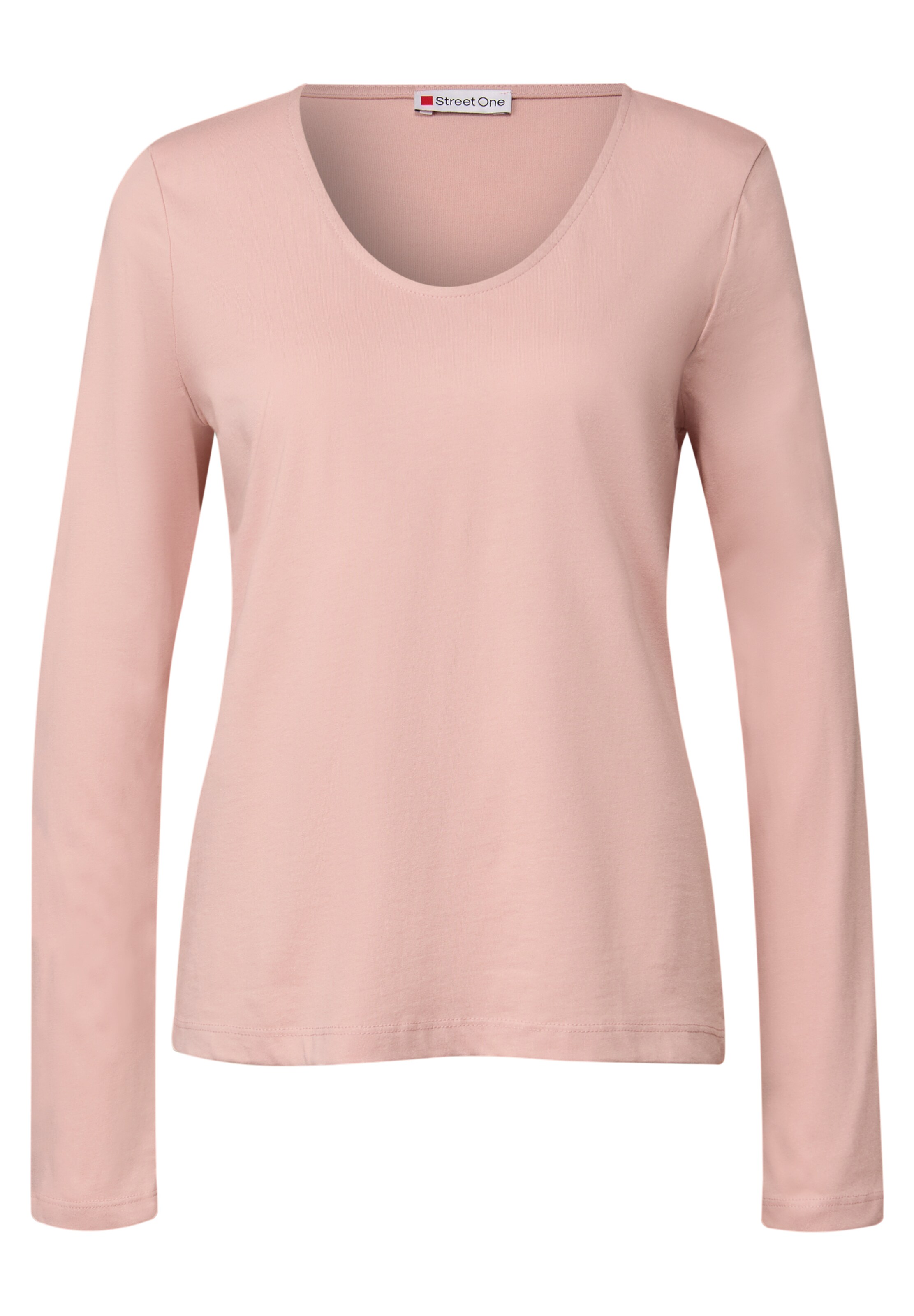 STREET ONE Shirt in Pink: front