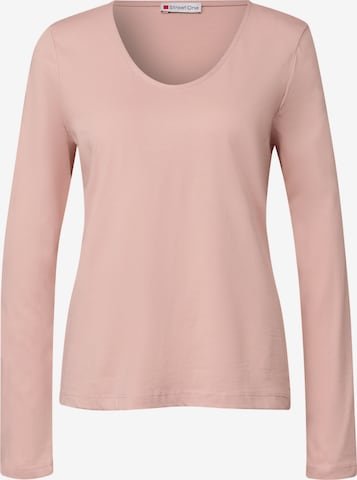 STREET ONE Shirt in Pink: front