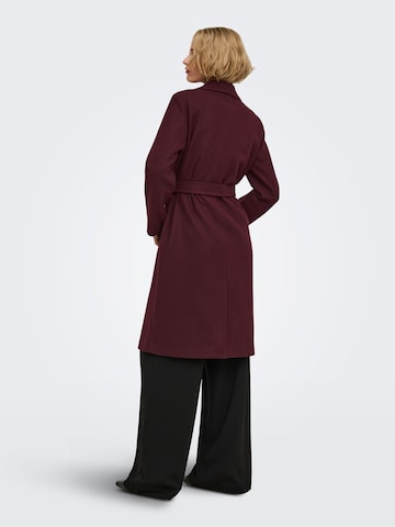 ONLY Between-seasons coat 'ALVILDA' in Red