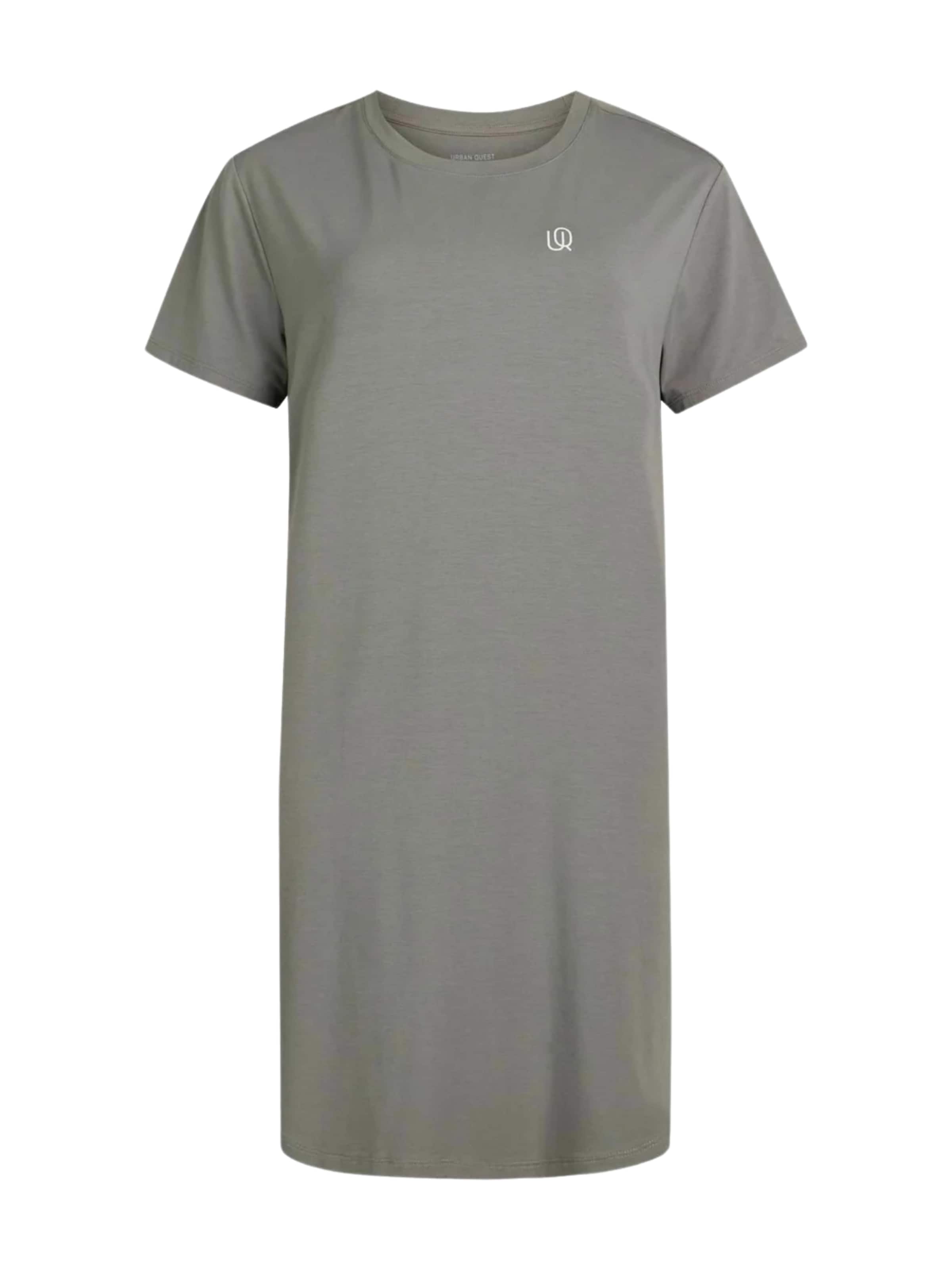 Camicia da notte 'The BAMBOO' di URBAN QUEST in grigio: frontale