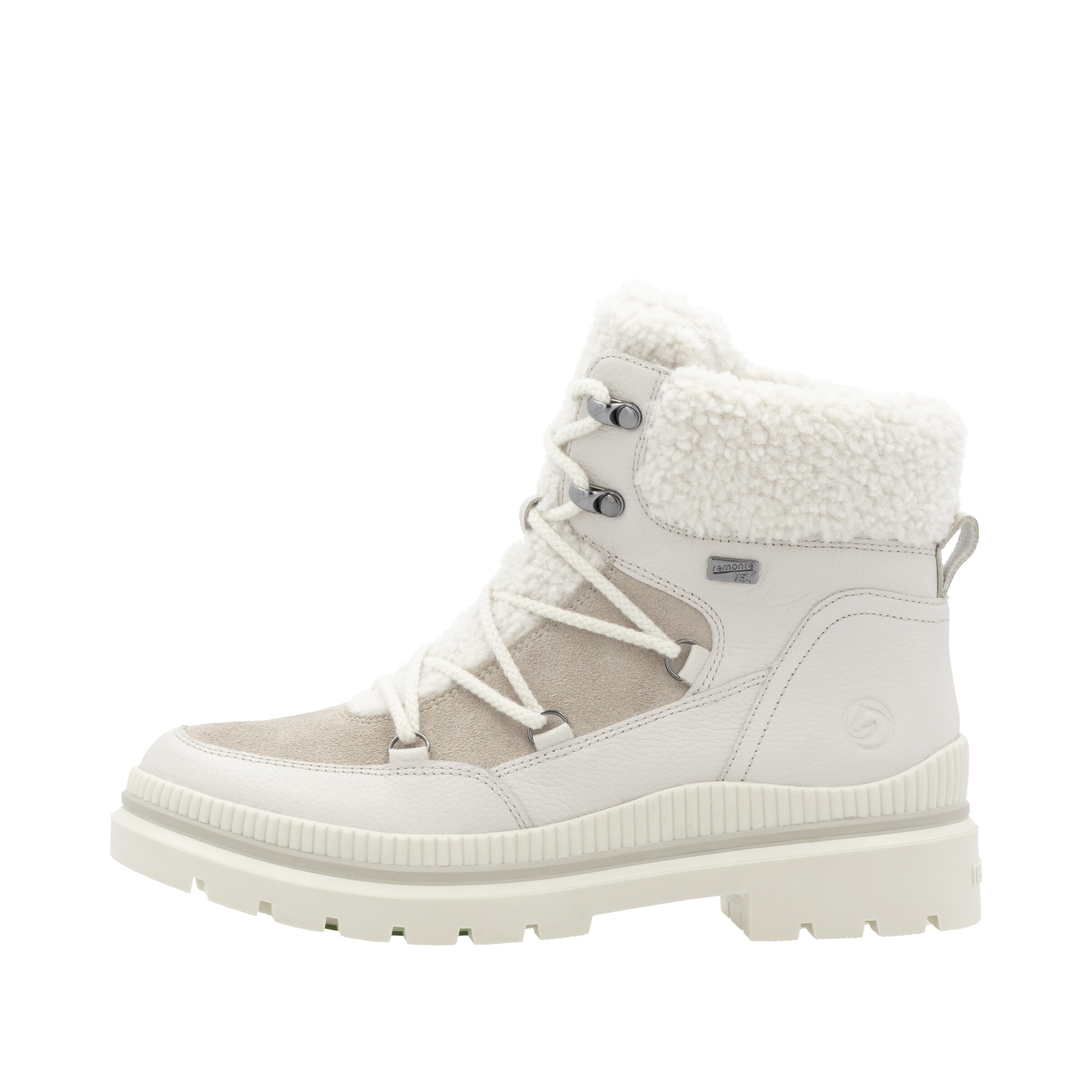 REMONTE Schnürstiefel in Weiß