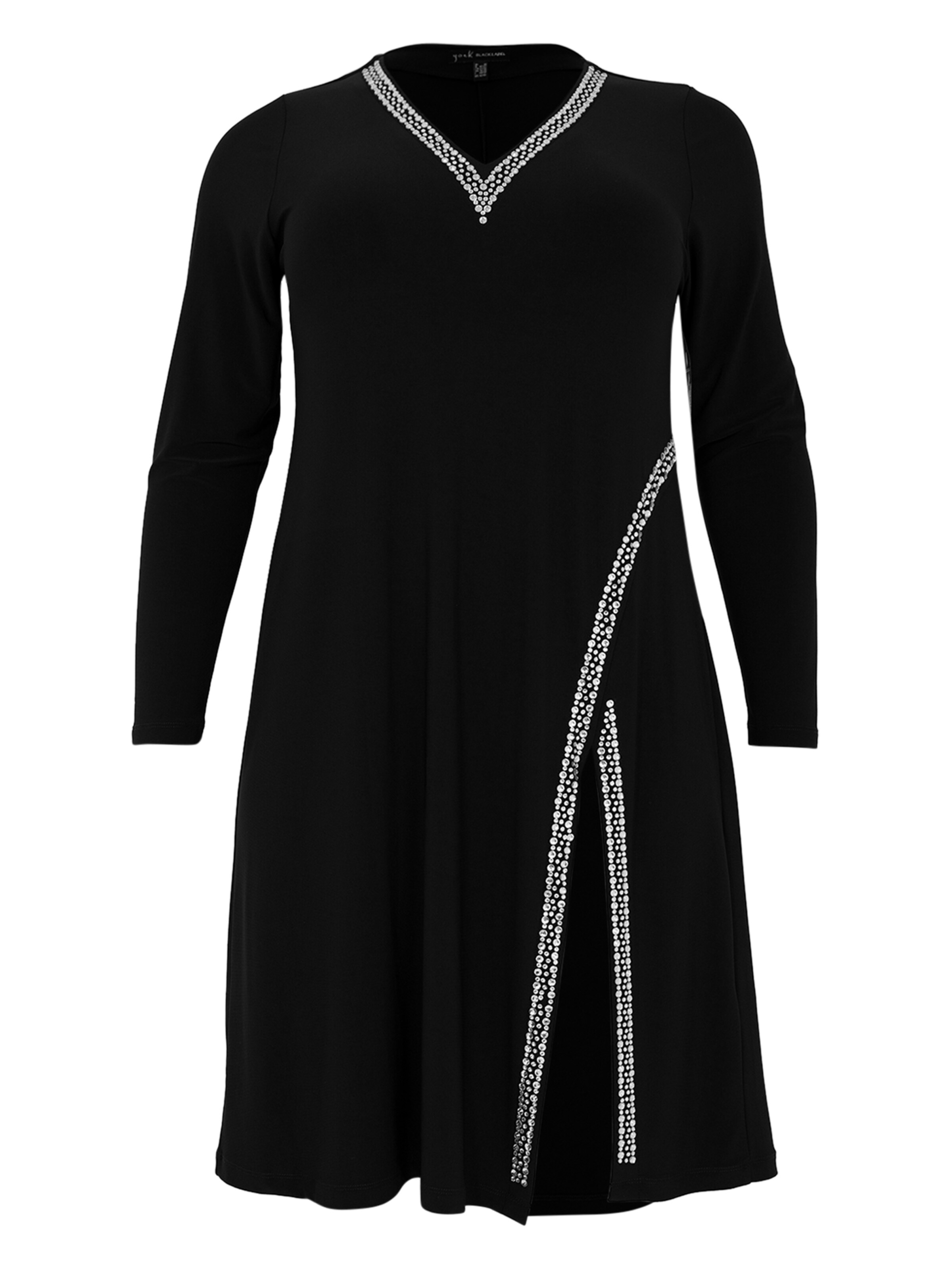 YOEK Dress in Black: front