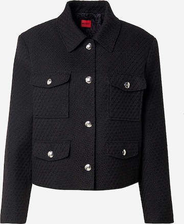 juoda HUGO Demisezoninė striukė 'Alayna': priekis