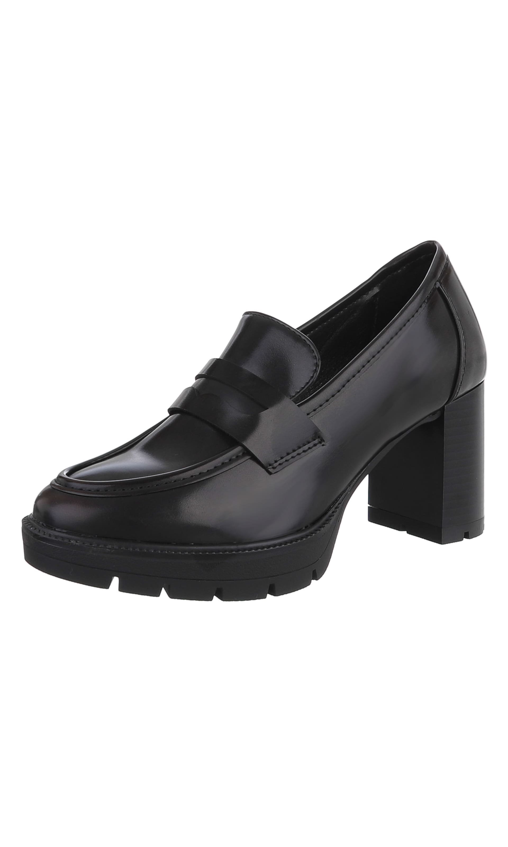 Ital-Design Pumps in Braun: Vorderseite