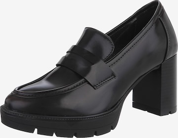 Ital-Design Pumps in Brown: front