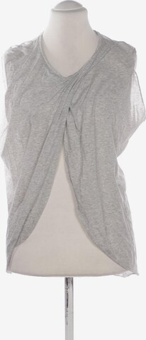 hessnatur Top & Shirt in L in Grey: front