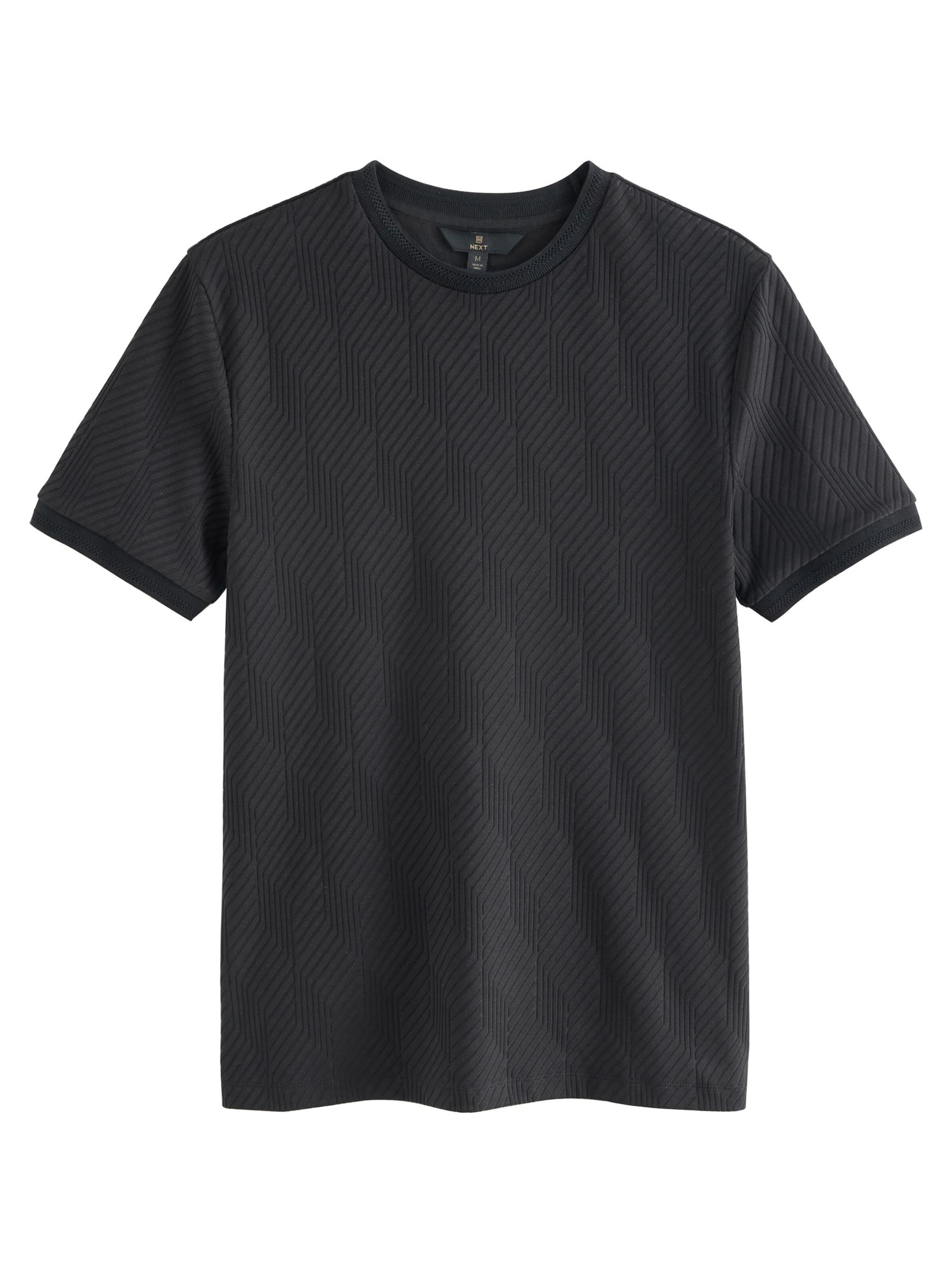 Next Shirt in Zwart: voorkant