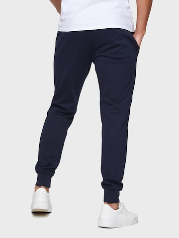 Effilé Pantalon Threadbare en bleu