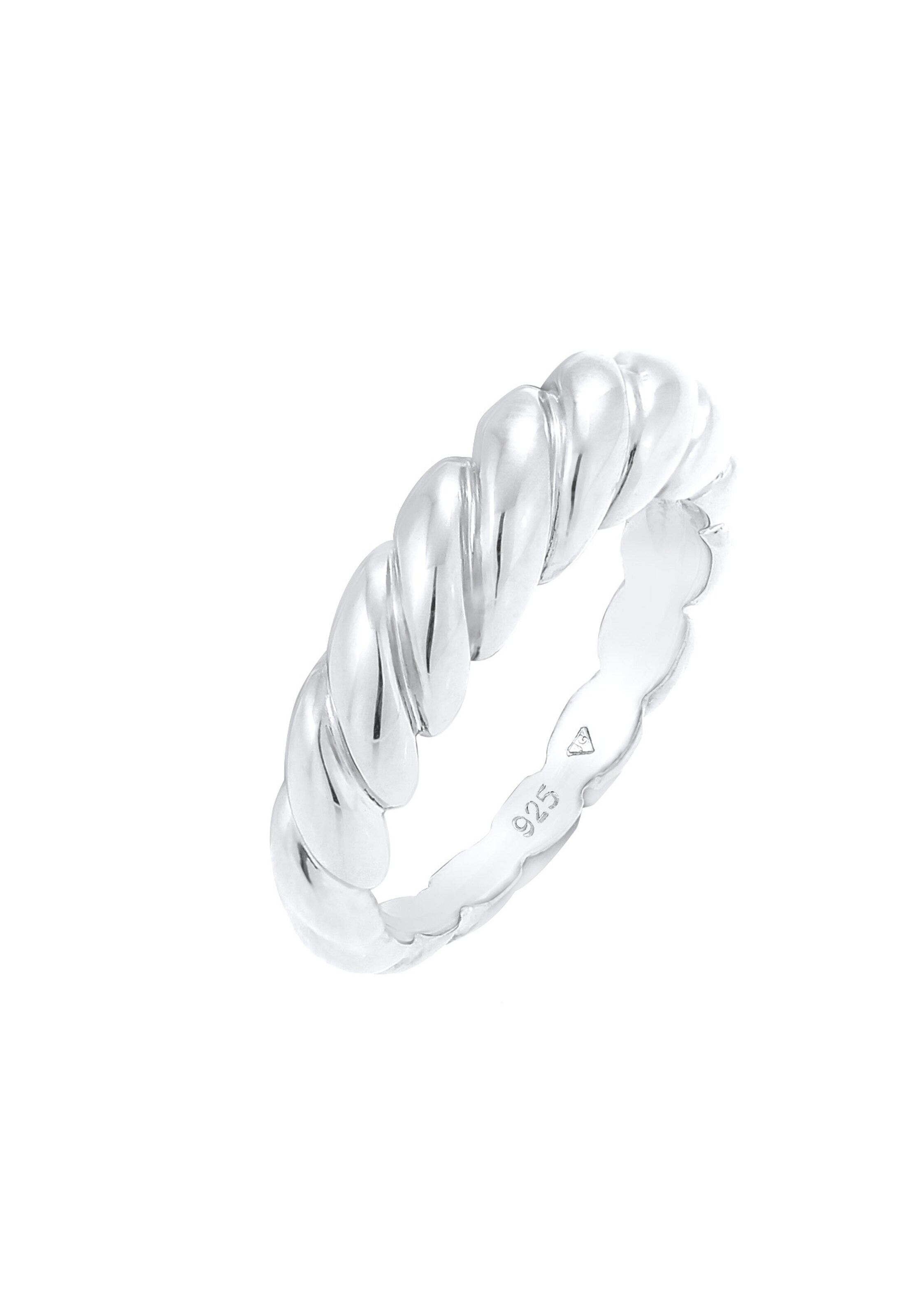 ELLI Ring in Silver: front