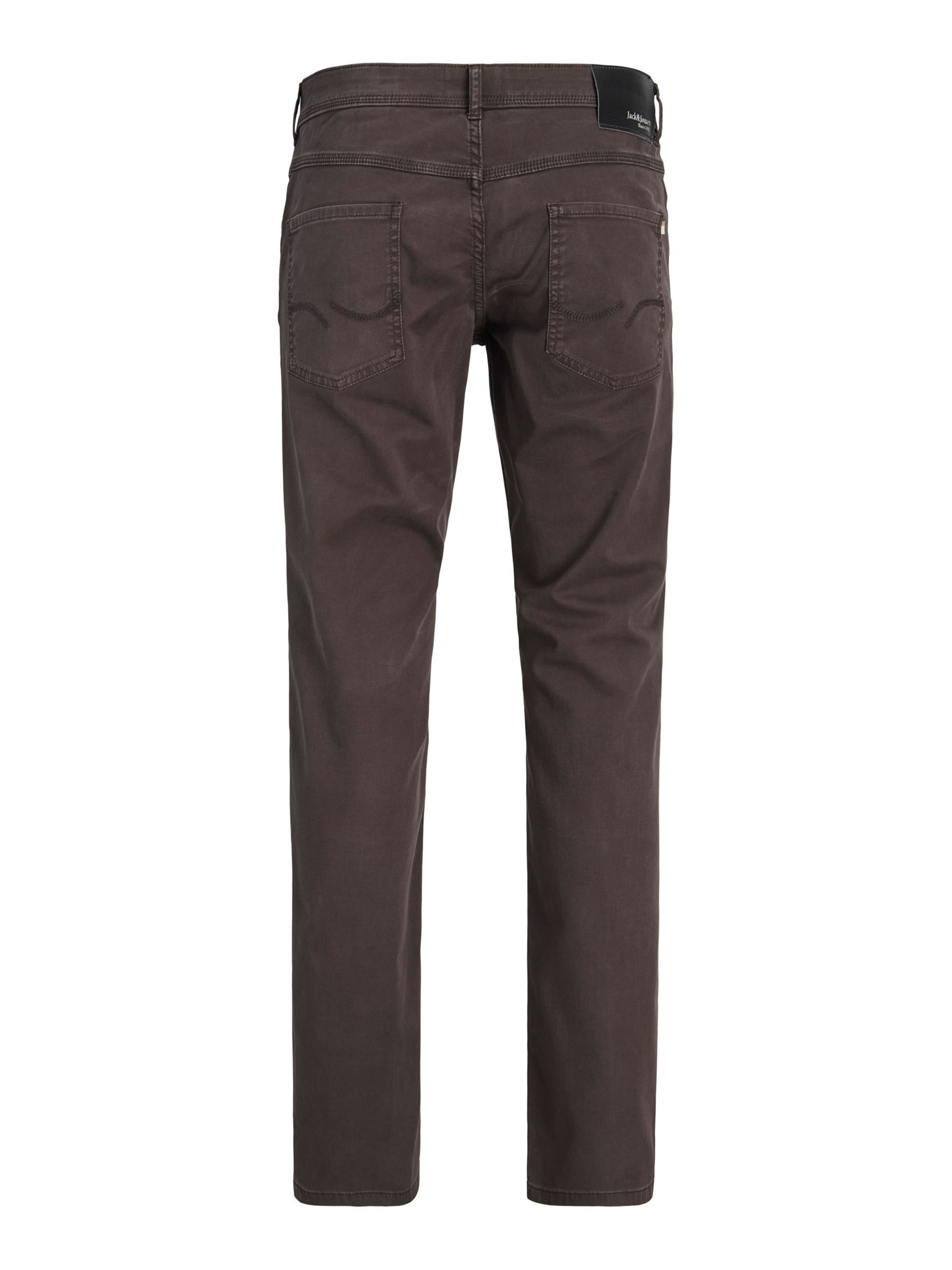JACK & JONES regular Bukser 'JPSTClark Finn' i brun
