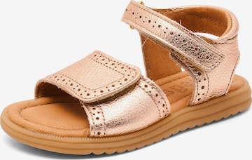 BISGAARD Sandały 'Andrea' w kolorze złoty: przód