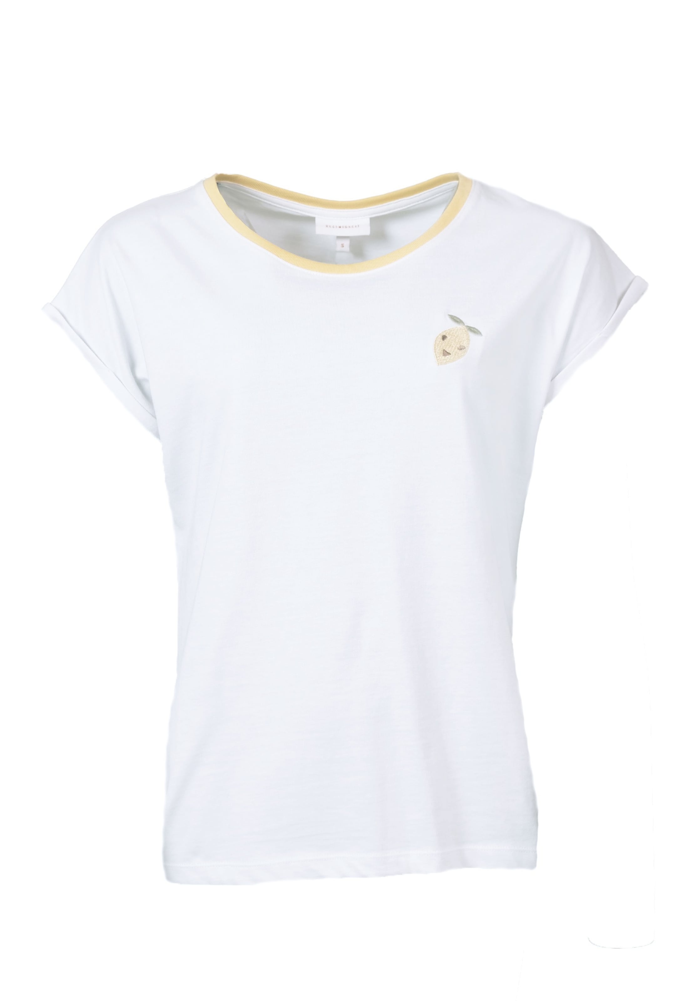 Kleinigkeit Shirt 'Tutti Frutti' in Wit: voorkant