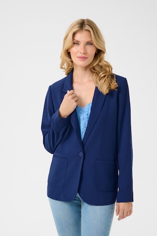Cream Blazer 'Cocamia' in Blau: Vorderseite