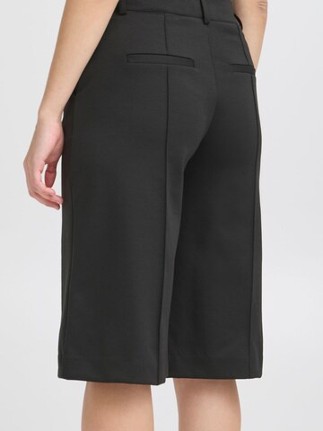 Loosefit Pantalon ' IHKATE BERMUDA Short ' ICHI en noir