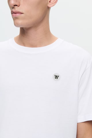 WOOD WOOD - Camisa 'WWAce' em branco