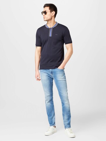 BOSS Black T-shirt 'Pratt 10' i blå