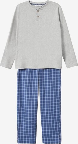 MANGO KIDS Pajamas 'Travis' in Grey: front