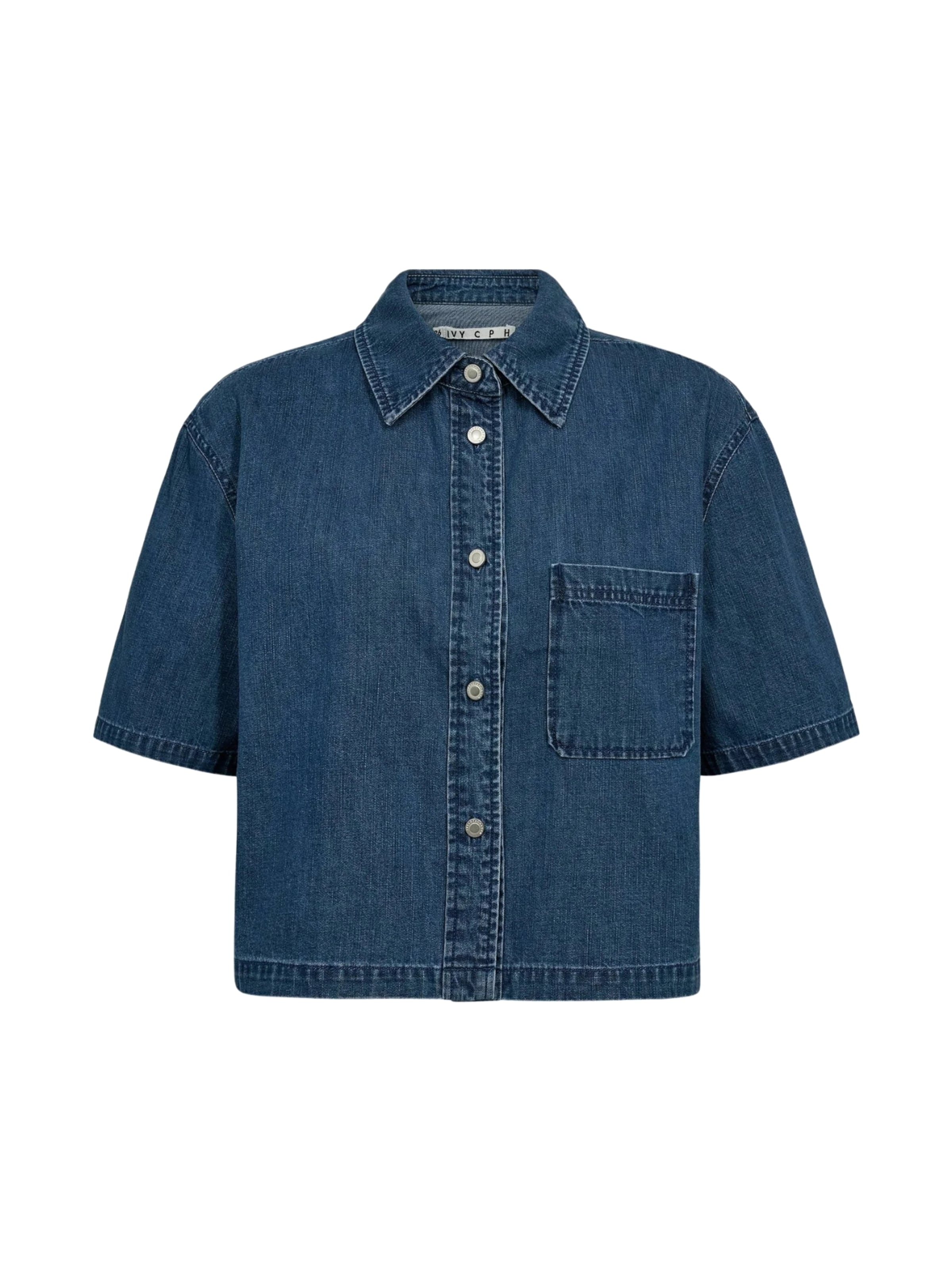 Ivy Copenhagen Bluse 'Malika' in XS in dunkelblau, Produktansicht