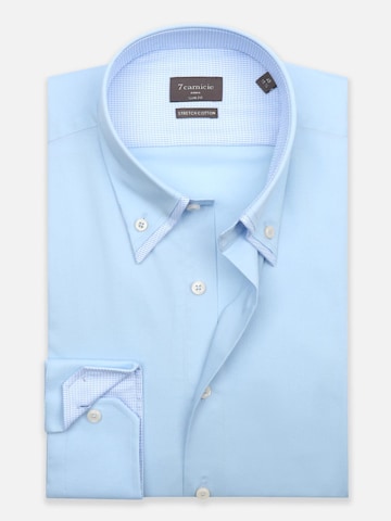 Camicia business di 7Camicie in blu: frontale
