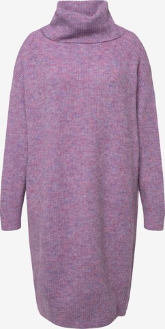 Studio Untold Knitted dress in Purple: front