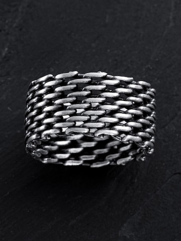 REYTEL Ring 'WEAVE' in Silver