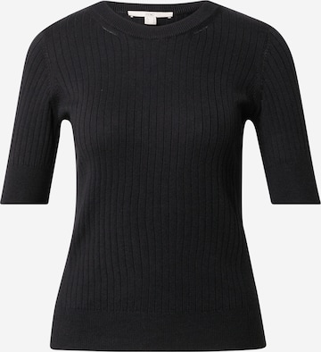 EDC BY ESPRIT Sweater in Black: front