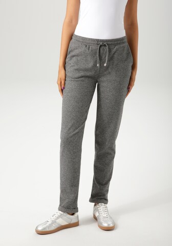 Aniston CASUAL Regular Pants in Black: front
