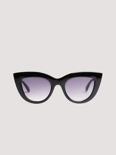 NA-KD Sonnenbrille in schwarz, Produktansicht