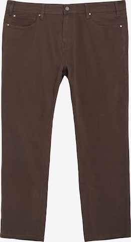 Regular Pantalon 'Casby' s.Oliver en marron : devant