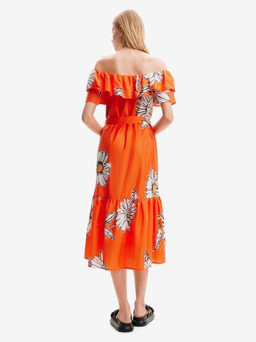 Robe d’été 'Daisy' Desigual en orange