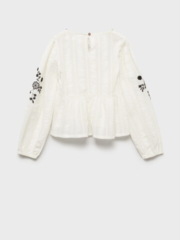 MANGO KIDS Blouse 'CAMELIA' in White