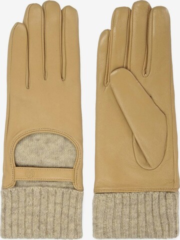 Kazar Fingerhandschuhe in Gelb