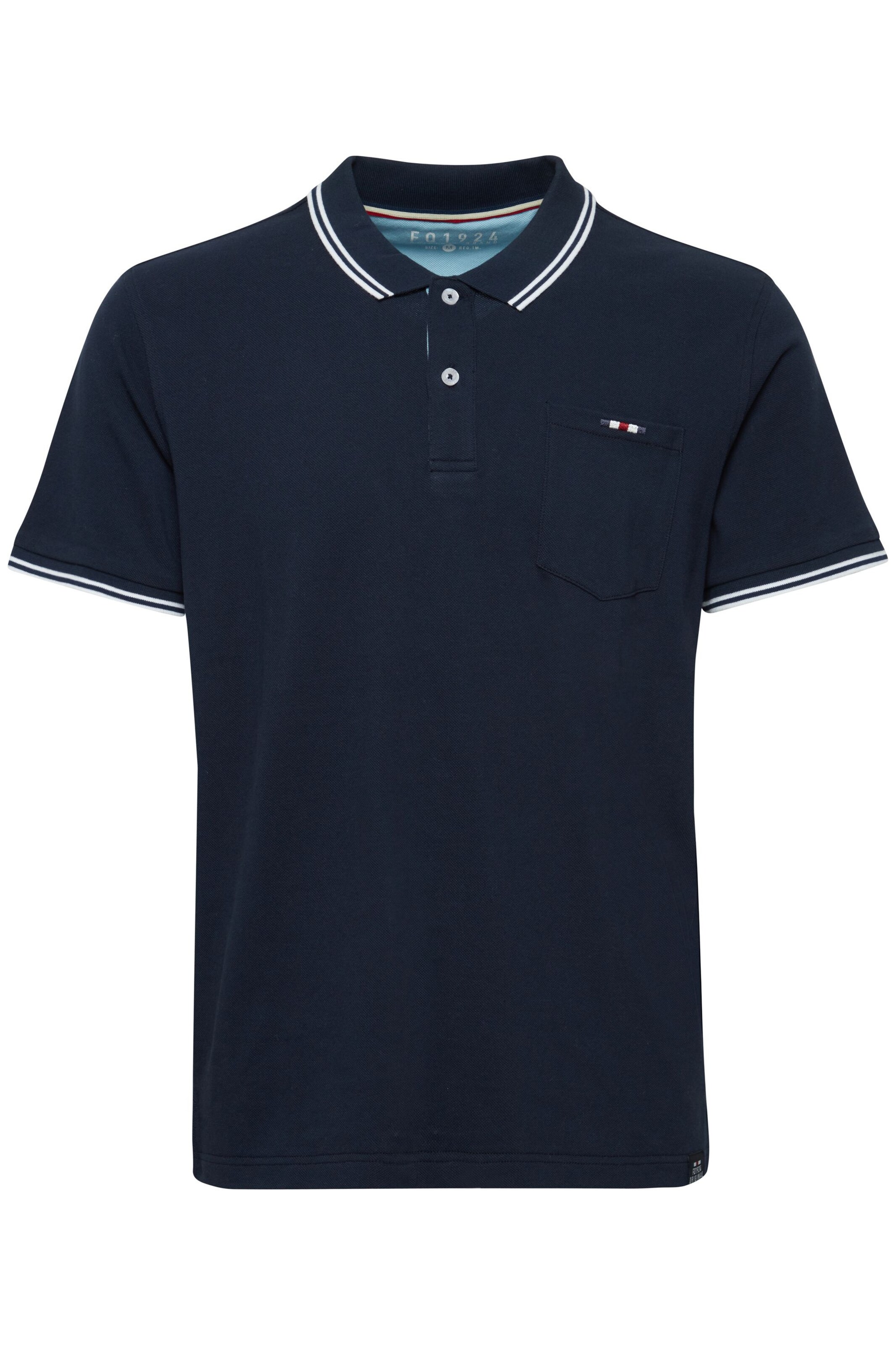 FQ1924 Shirt 'Fqelvar' in Blauw: voorkant