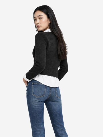 Pullover 'Jdysilla L/S Detail Cardigan Knt 15382689' di JDY in nero